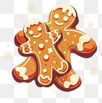PNG Christmas gingerbread confectionery biscuit dessert.