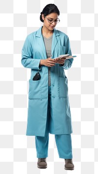 PNG Working adult coat white background