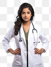 PNG Stethoscope doctor women white background. AI generated Image by rawpixel.
