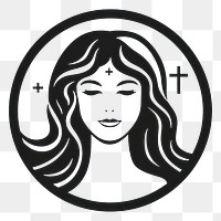 PNG Symbol logo representation spirituality. AI generated Image by rawpixel.