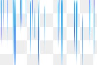 PNG abstract blue lines, digital element, transparent background
