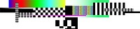 PNG glitch, digital element, transparent background
