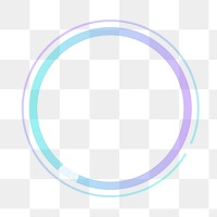 PNG Technology circle, digital element, transparent background