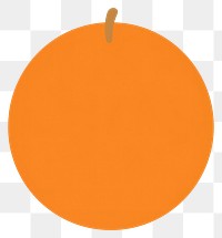PNG Illustration of a simple Orange astronomy outdoors candle.