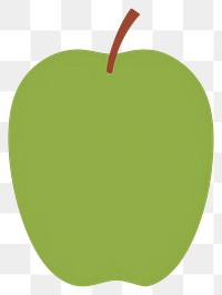 PNG Illustration of a simple apple astronomy outdoors produce.