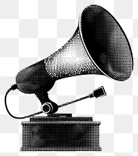 PNG Gramophone icon electronics microphone appliance.