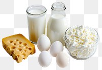 PNG Fresh dairy products and eggs