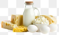 PNG Fresh dairy products assortment