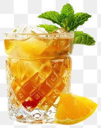 PNG Refreshing iced tea with mint