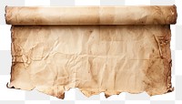 PNG Vintage scroll parchment paper