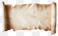 PNG Vintage parchment scroll paper