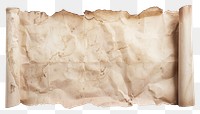 PNG Vintage parchment scroll paper