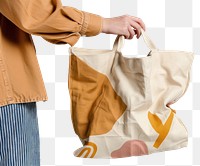 PNG Stylish reusable tote bag