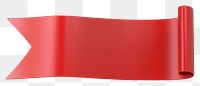 PNG  Red ribbon banner illustration