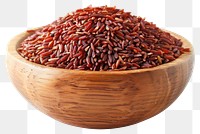 PNG Nutritious red rice in bowl