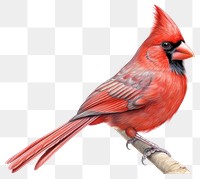 PNG Cardinal cardinal bird animal.