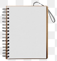 PNG  Blank spiral notebook cover