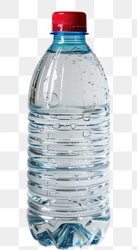 PNG Clear plastic water bottle