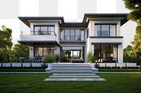 PNG  Modern luxury home exterior design