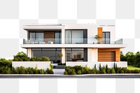 PNG  Modern luxury home exterior design