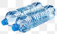 PNG Clear plastic water bottles pair