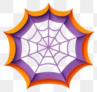 PNG Colorful geometric spider web illustration