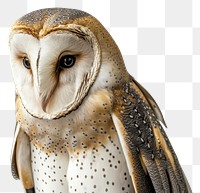 PNG Elegant barn owl portrait photograph