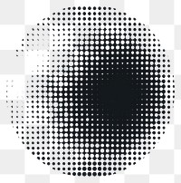 PNG Abstract halftone gradient circle