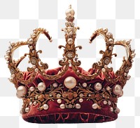 Royalty crown with pearls