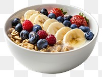 PNG Healthy fruit and granola bowl