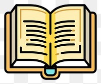 PNG  Open book icon with pages