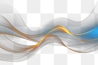 PNG Abstract flowing light waves