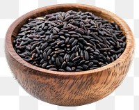 PNG Nutritious black rice in bowl