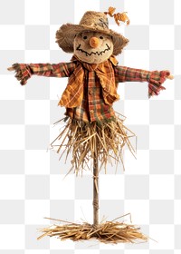 PNG Rustic autumn scarecrow decoration