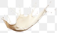 PNG Dynamic milk splash art