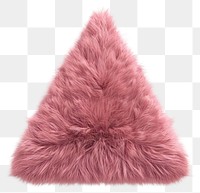 PNG Fluffy pink triangle illustration