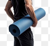 PNG Fitness mat held by athlete