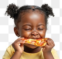 PNG Child enjoying delicious pizza slice