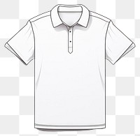 PNG White sport shirt clothing apparel accessories.