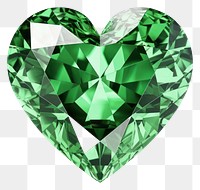 PNG Green Diamond heart diamond accessories accessory.