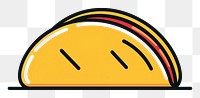 PNG  Colorful taco illustration vector