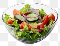 PNG Fresh, healthy vegetable salad bowl