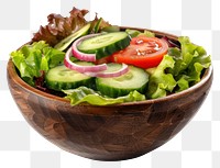 PNG Fresh vegetable salad bowl