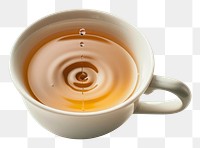 PNG Tea ripple in white cup