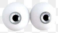 PNG  Realistic 3D eyeballs white background