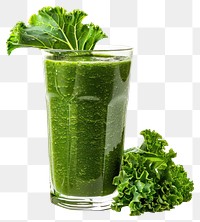 PNG Healthy green kale smoothie