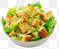 PNG Fresh Caesar salad with croutons