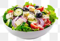 PNG Fresh Greek salad bowl