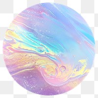 PNG Colorful abstract circular gradient