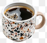 Speckled ceramic coffee mug